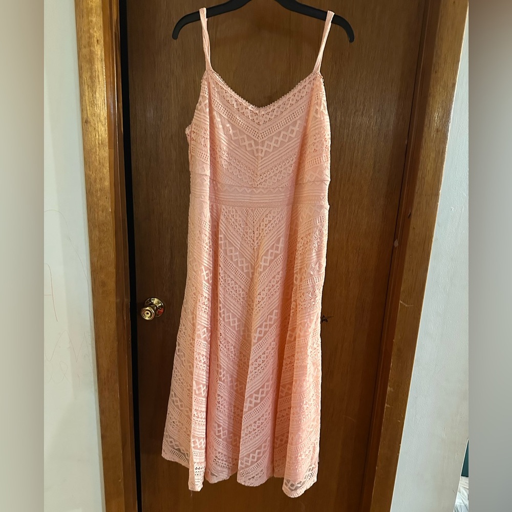 Torrid midi skater dress torrid size 1 (14/16) NWT